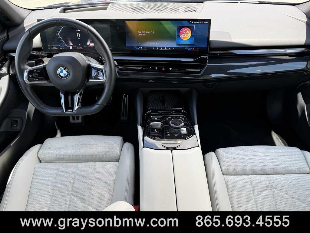 used 2024 BMW 530 car, priced at $53,421