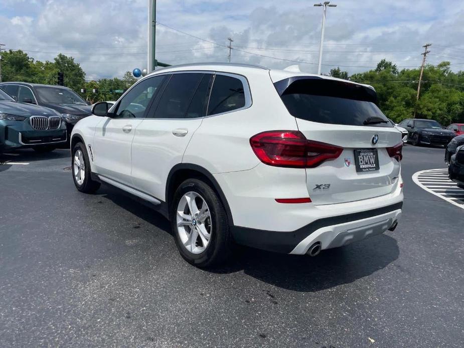 used 2021 BMW X3 car, priced at $30,353
