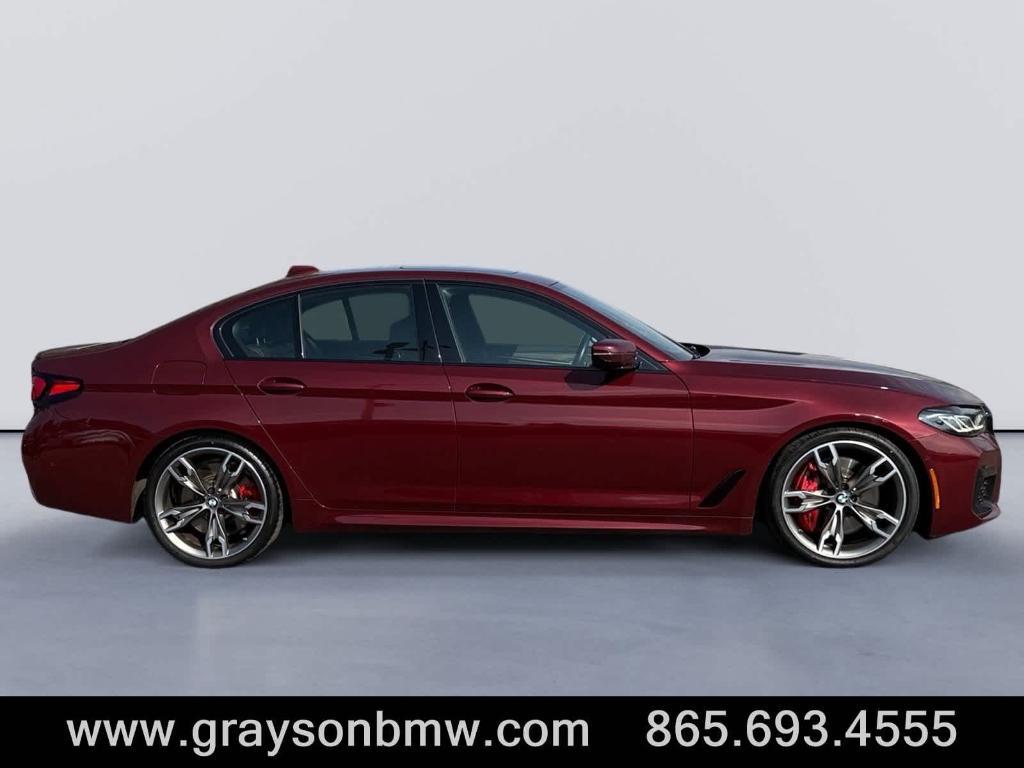 used 2022 BMW M550 car, priced at $40,880