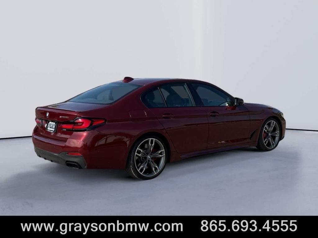 used 2022 BMW M550 car, priced at $40,880