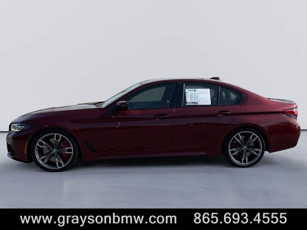 used 2022 BMW M550 car, priced at $40,880
