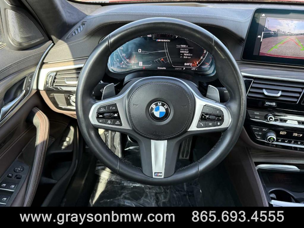 used 2022 BMW M550 car, priced at $40,880