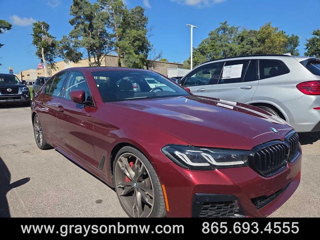 used 2022 BMW M550 car, priced at $40,880