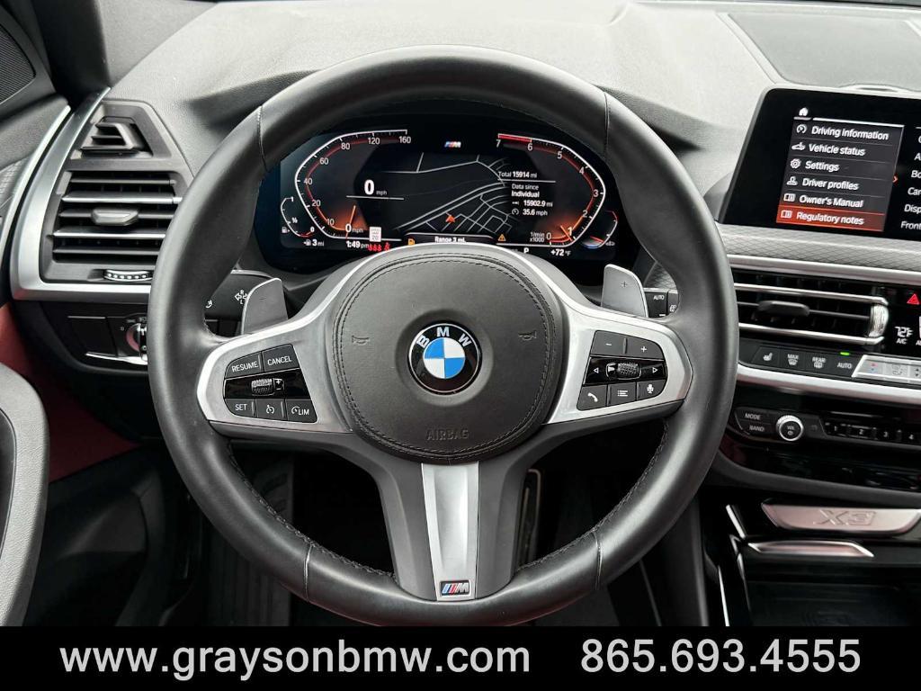 used 2024 BMW X3 car, priced at $46,995
