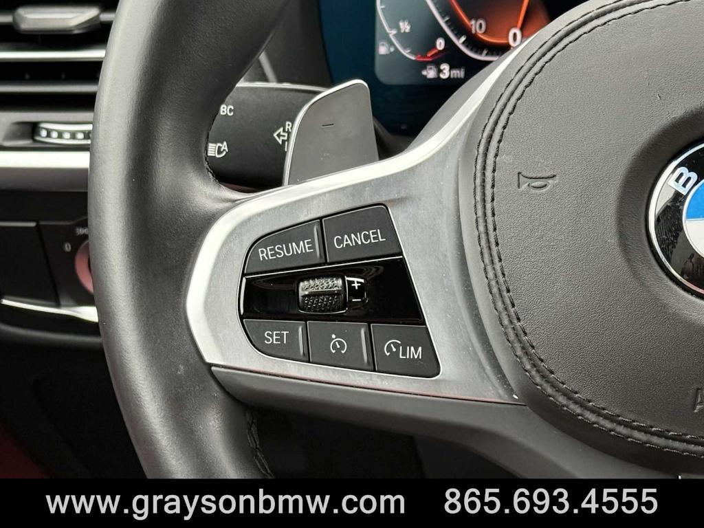 used 2024 BMW X3 car, priced at $46,995
