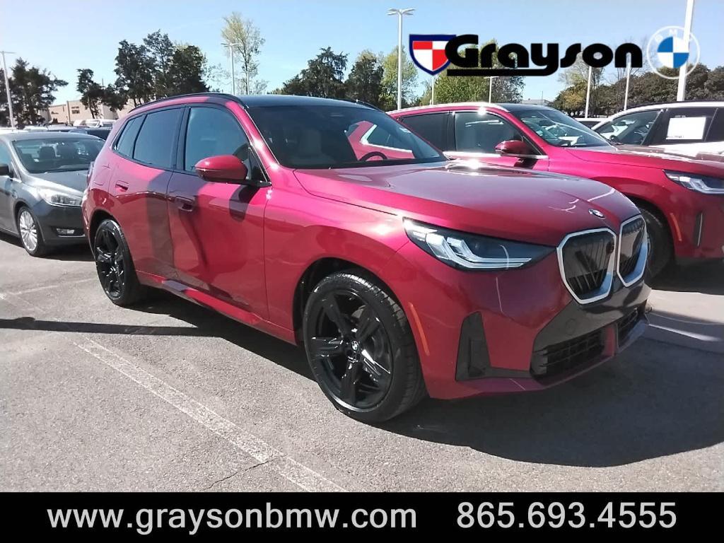 new 2025 BMW X3 car, priced at $61,975