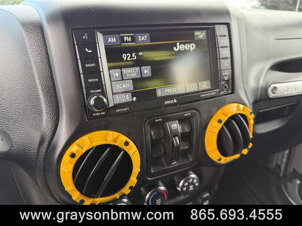 used 2015 Jeep Wrangler Unlimited car, priced at $21,585