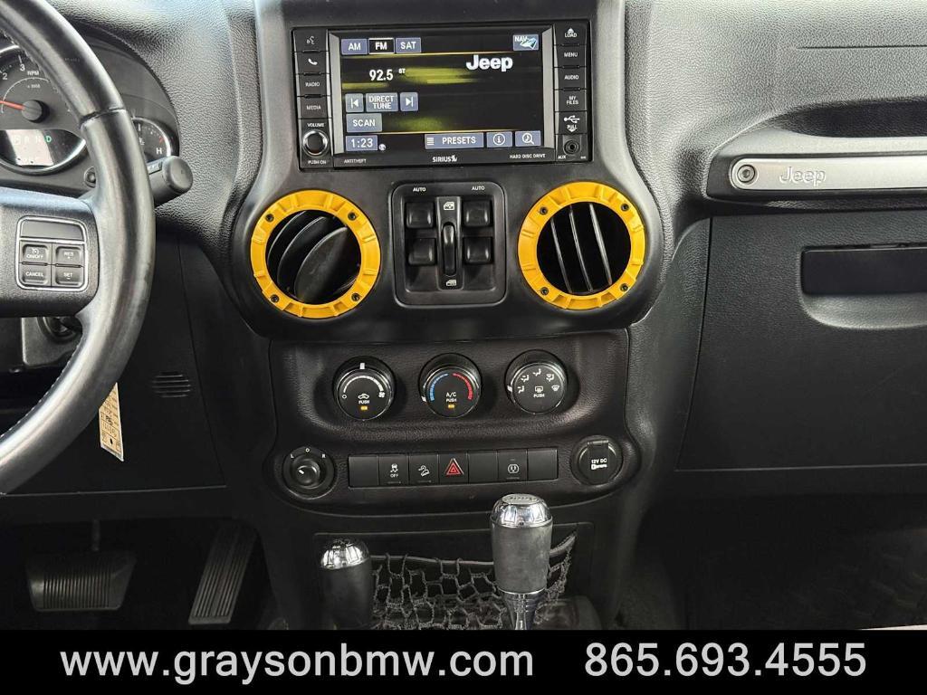 used 2015 Jeep Wrangler Unlimited car, priced at $21,585