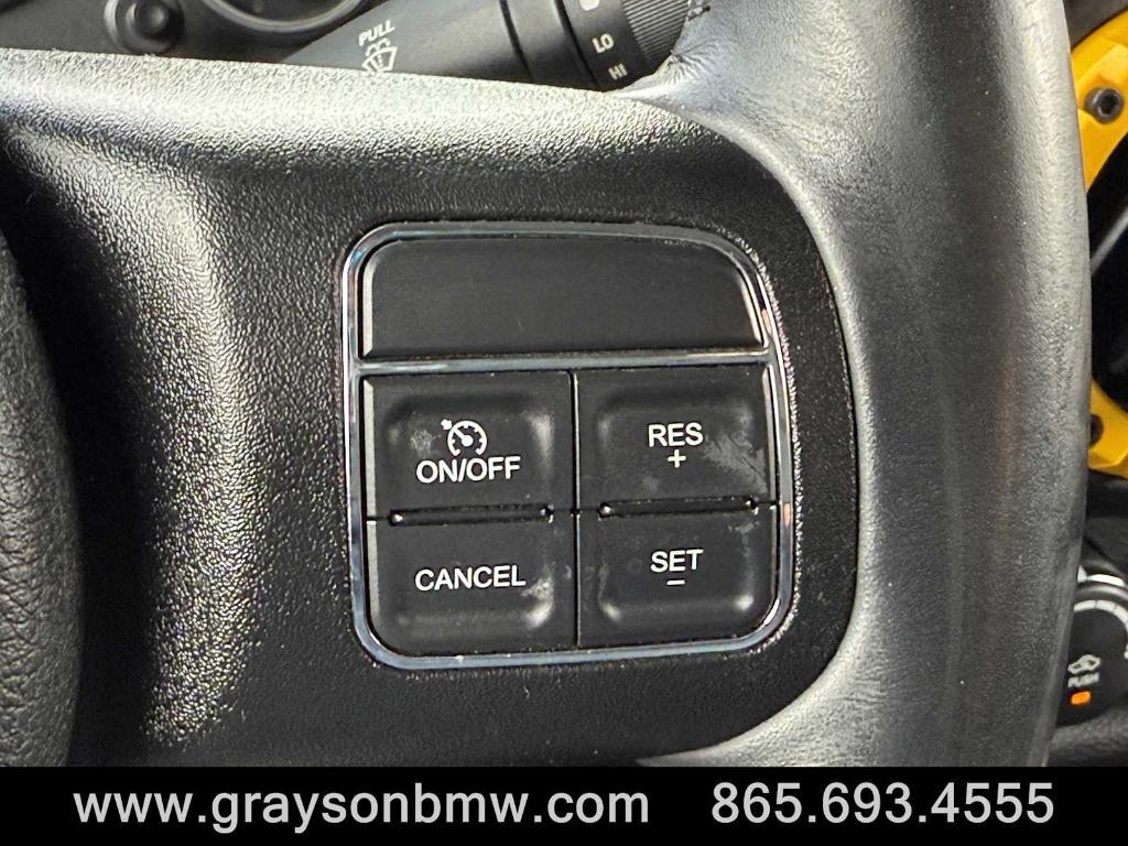 used 2015 Jeep Wrangler Unlimited car, priced at $21,585