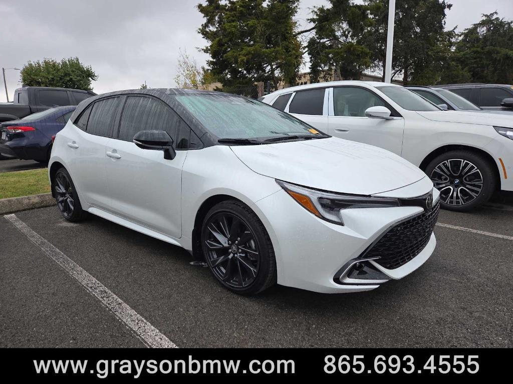 used 2023 Toyota Corolla Hatchback car, priced at $27,750