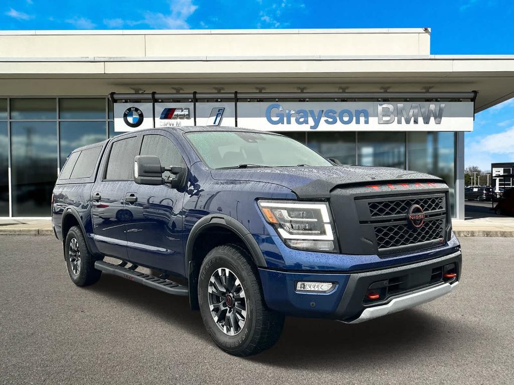 used 2023 Nissan Titan car, priced at $46,995