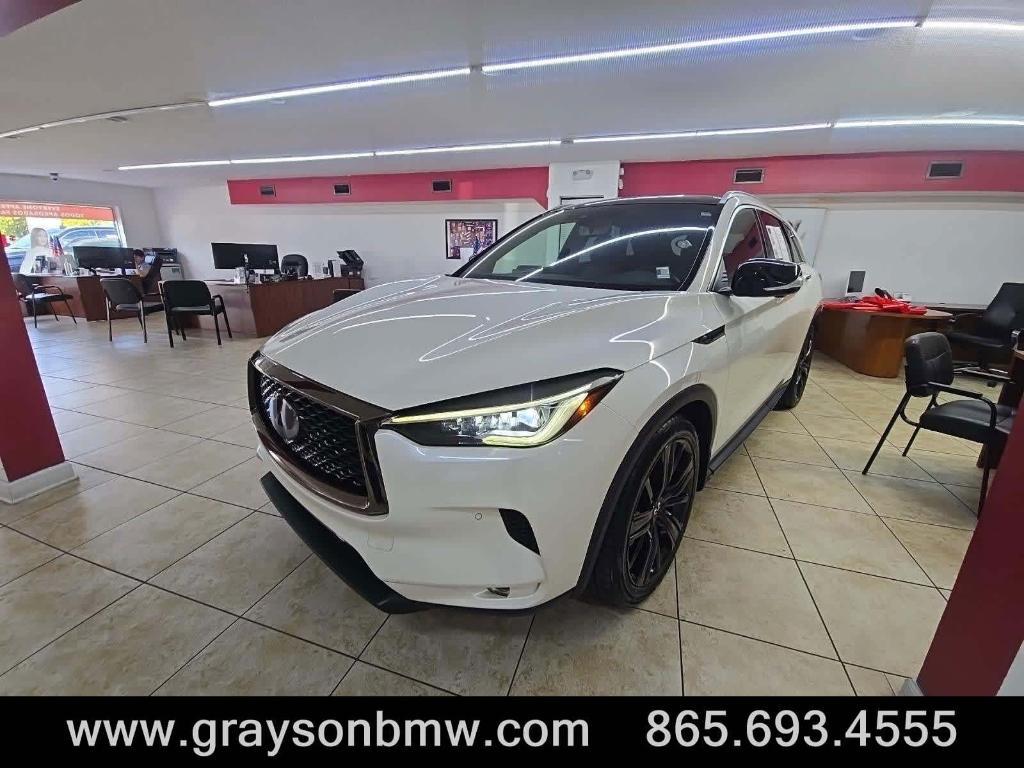 used 2020 INFINITI QX50 car, priced at $21,999