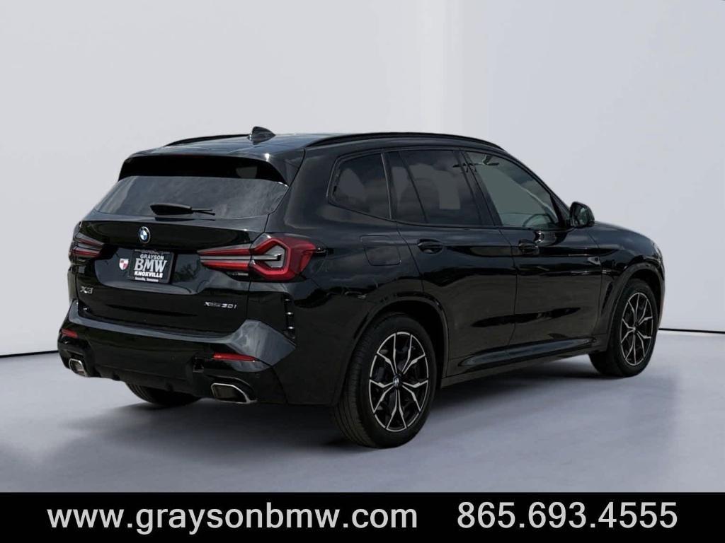 used 2022 BMW X3 car, priced at $37,995