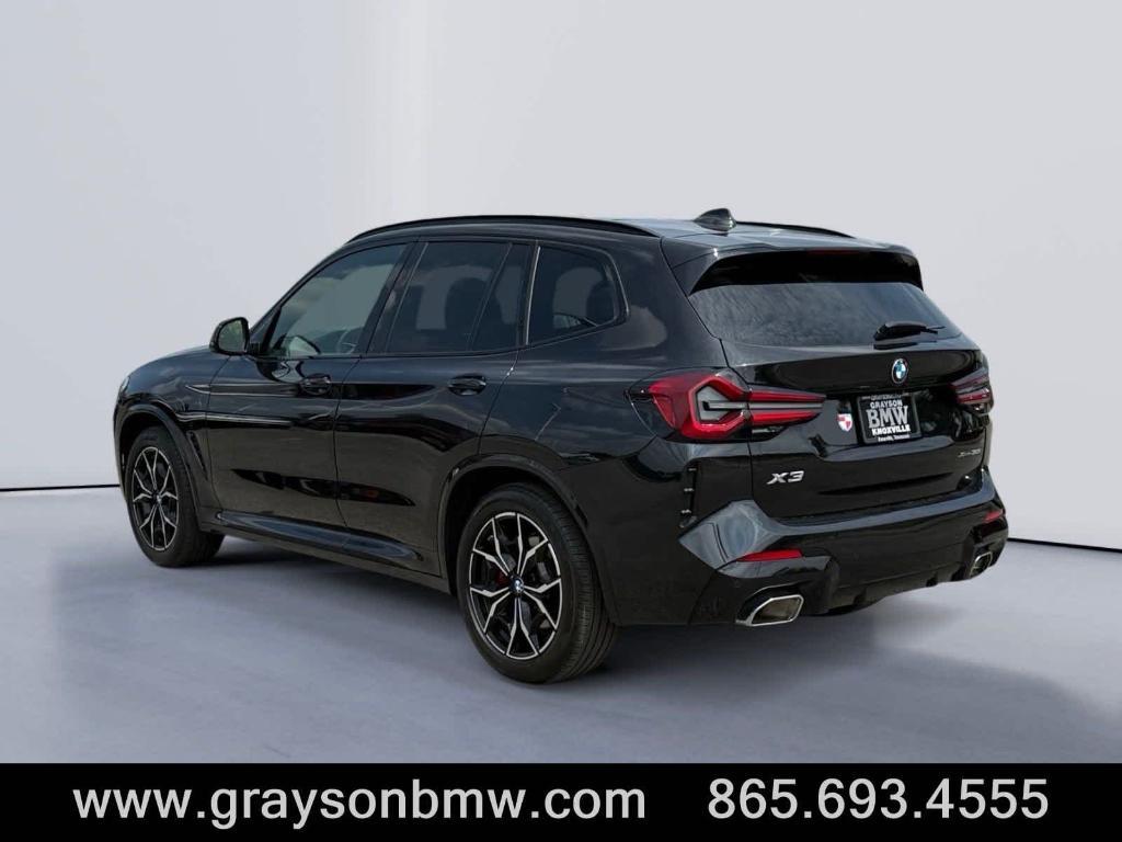 used 2022 BMW X3 car, priced at $37,995