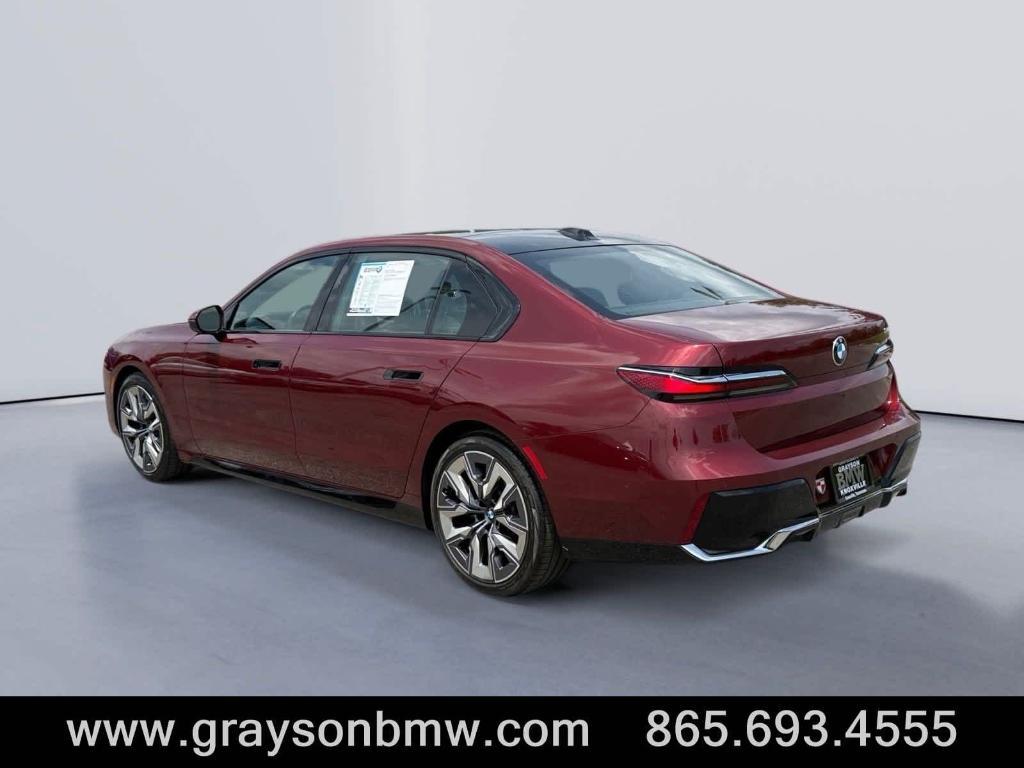 used 2023 BMW 740 car, priced at $69,995