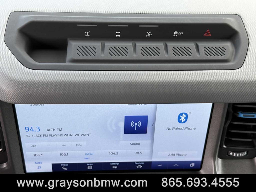 used 2024 Ford Bronco car, priced at $43,718