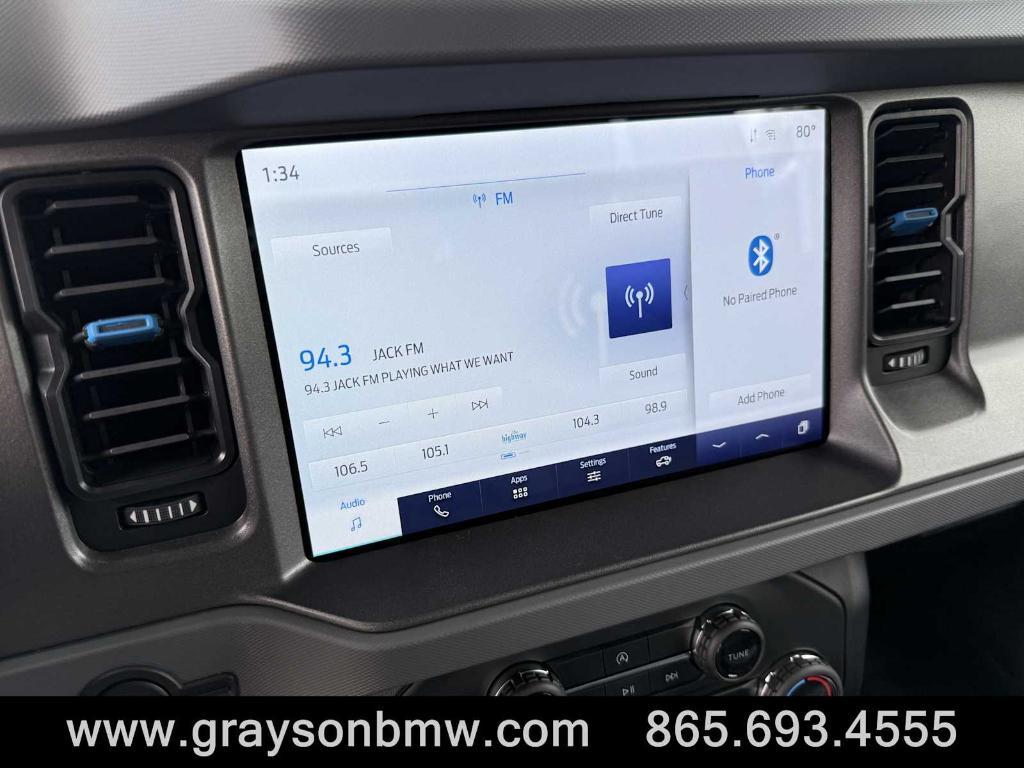 used 2024 Ford Bronco car, priced at $43,718