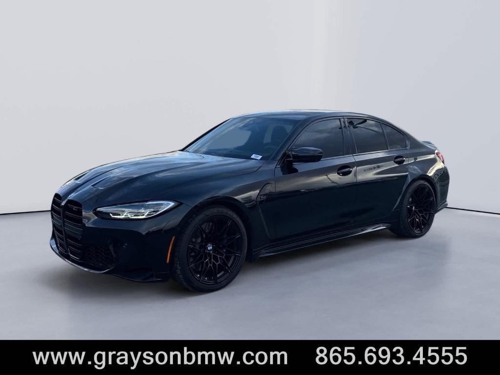 used 2024 BMW M3 car, priced at $85,996