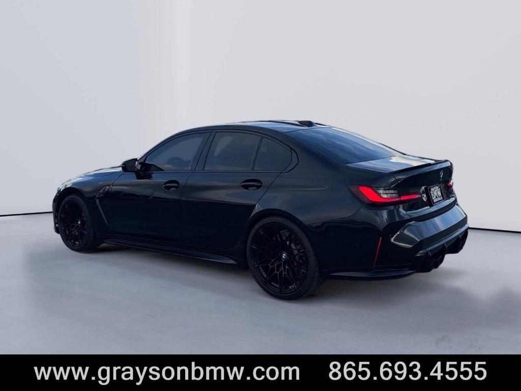 used 2024 BMW M3 car, priced at $85,996