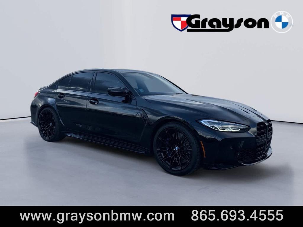 used 2024 BMW M3 car, priced at $85,996
