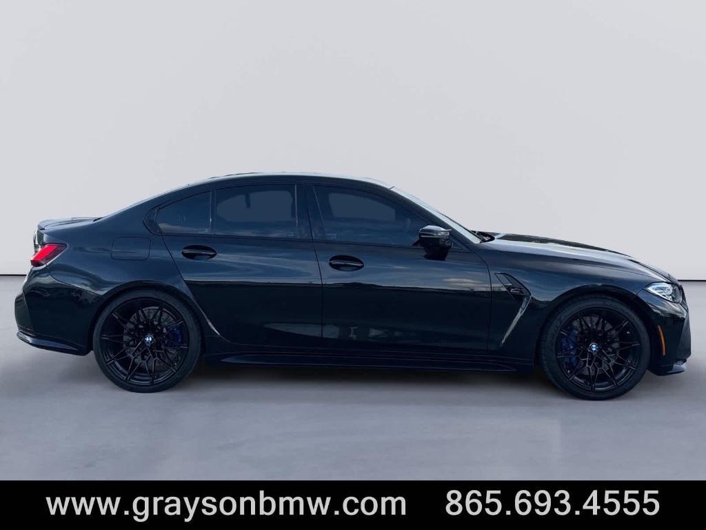 used 2024 BMW M3 car, priced at $85,996