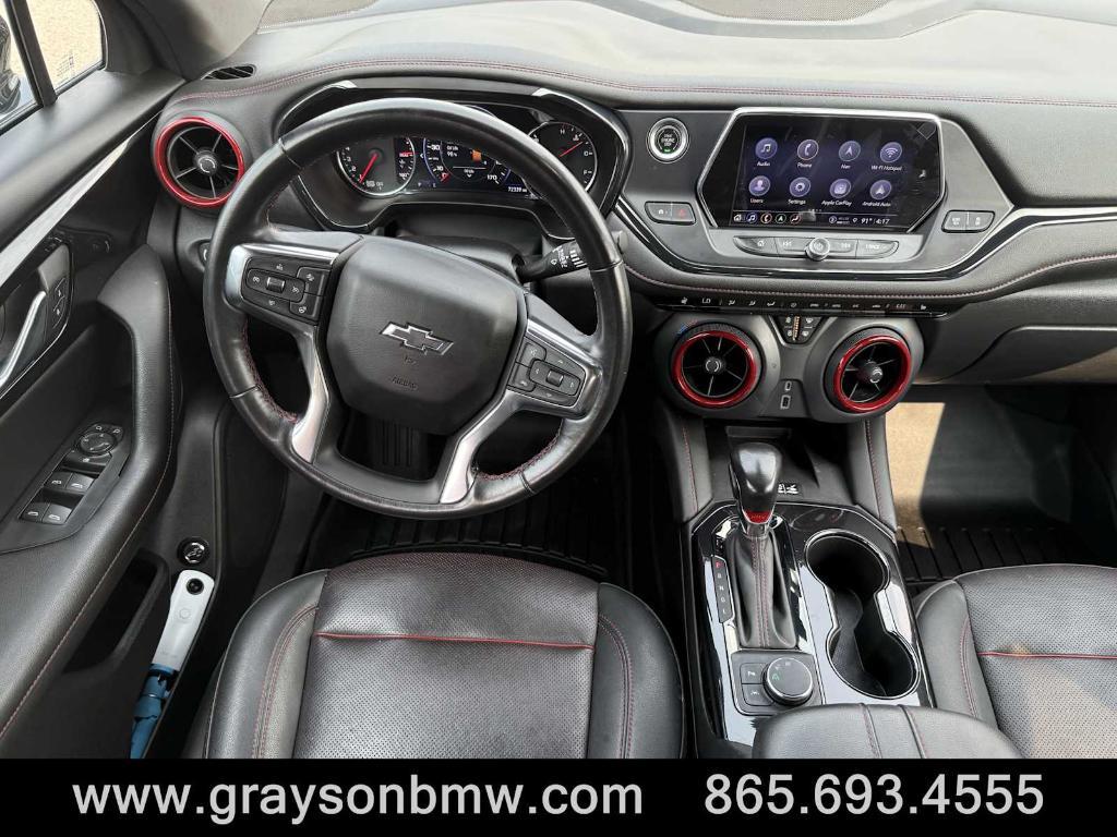 used 2022 Chevrolet Blazer car, priced at $27,417
