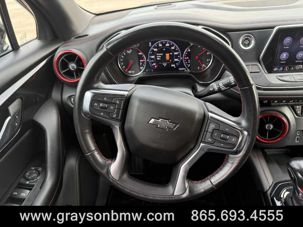 used 2022 Chevrolet Blazer car, priced at $27,417