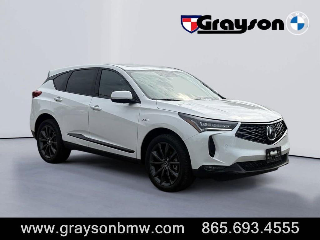 used 2025 Acura RDX car, priced at $47,453