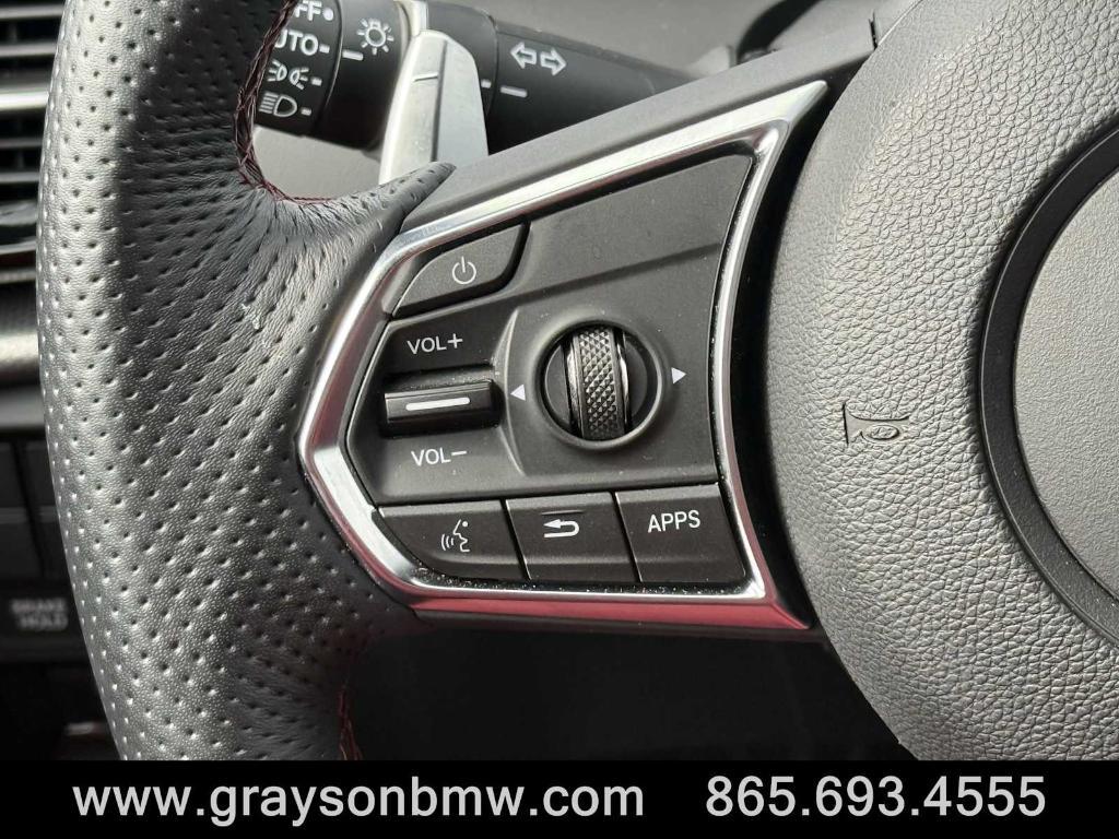 used 2025 Acura RDX car, priced at $47,453