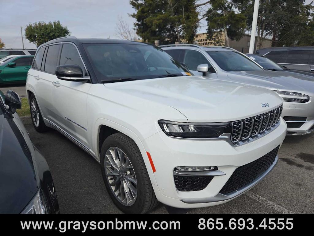 used 2022 Jeep Grand Cherokee 4xe car, priced at $36,888