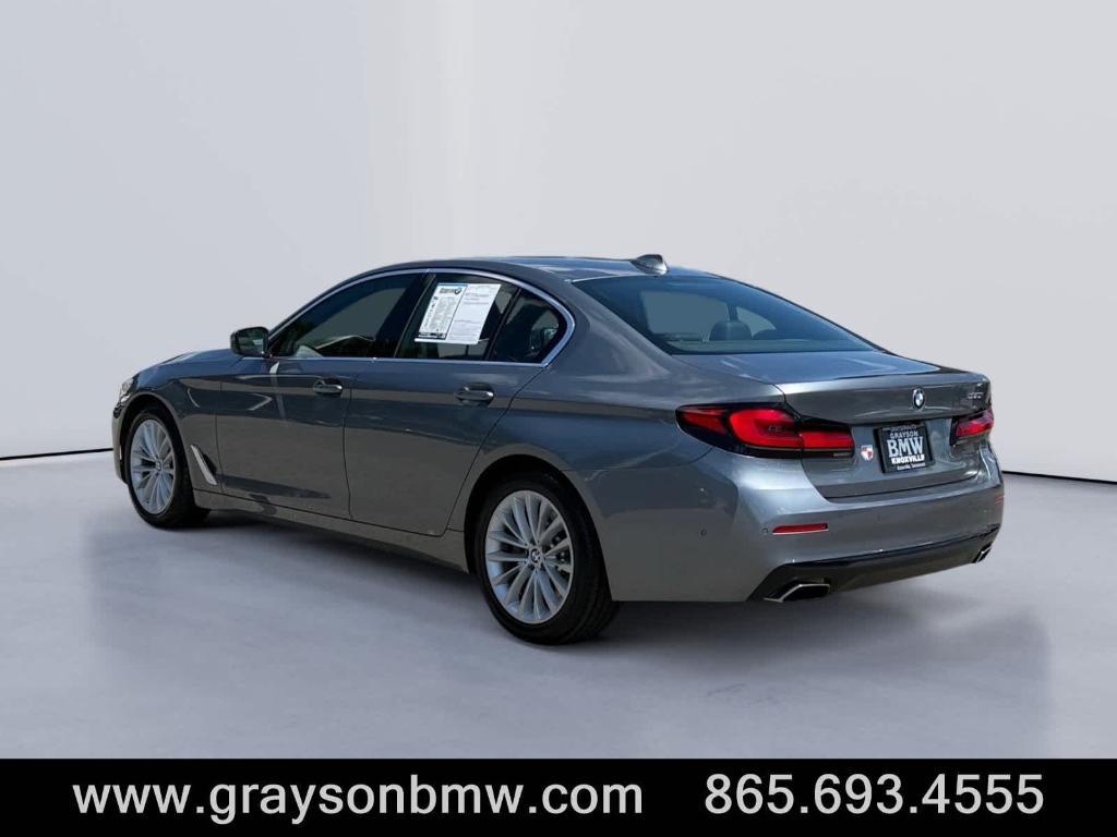 used 2021 BMW 530 car, priced at $27,574