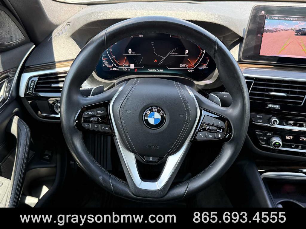 used 2021 BMW 530 car, priced at $27,574
