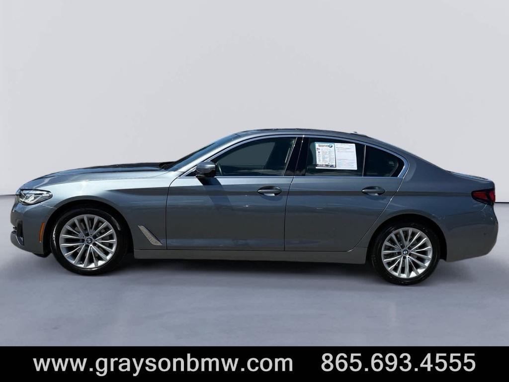 used 2021 BMW 530 car, priced at $27,574