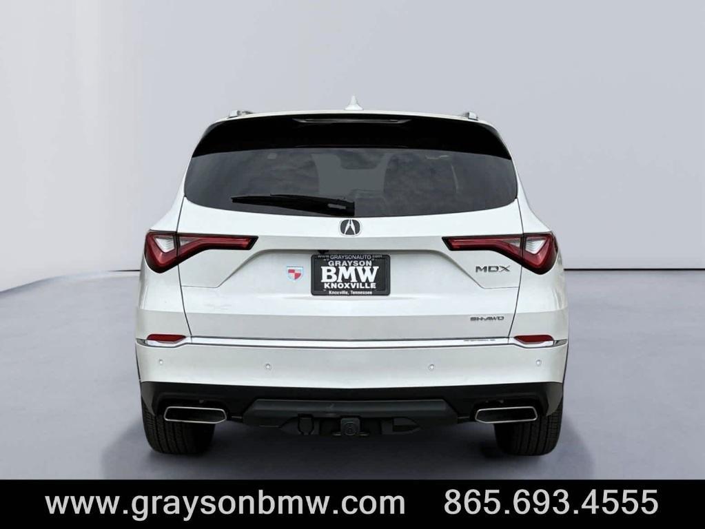 used 2024 Acura MDX car, priced at $58,995