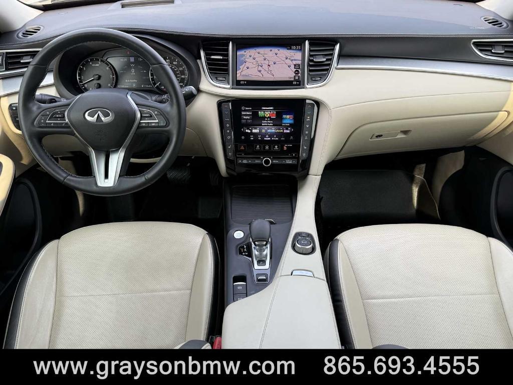 used 2021 INFINITI QX50 car, priced at $29,999