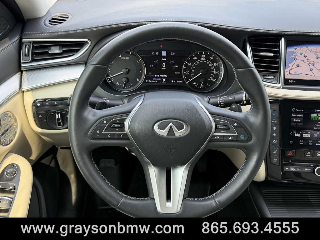 used 2021 INFINITI QX50 car, priced at $29,999