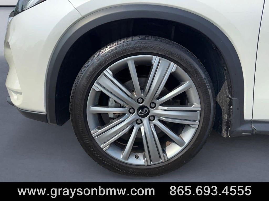 used 2021 INFINITI QX50 car, priced at $29,999