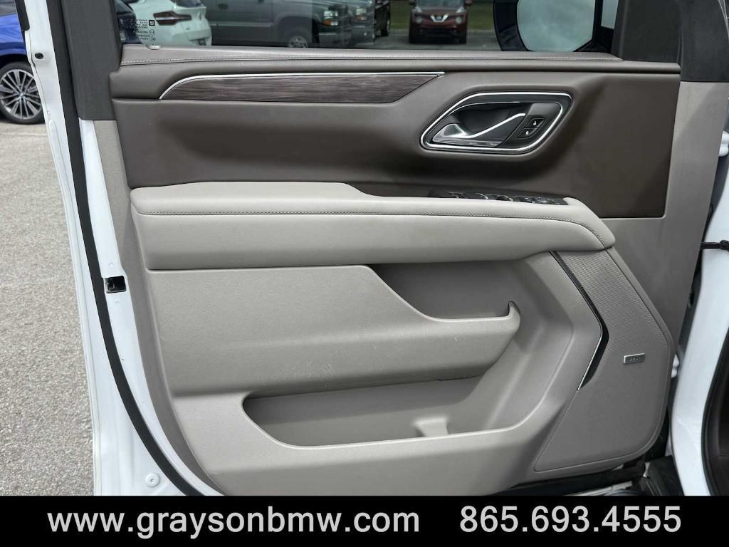 used 2023 Chevrolet Tahoe car, priced at $63,250