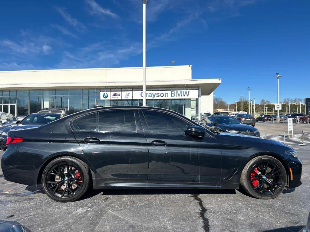 used 2022 BMW M550 car, priced at $57,995