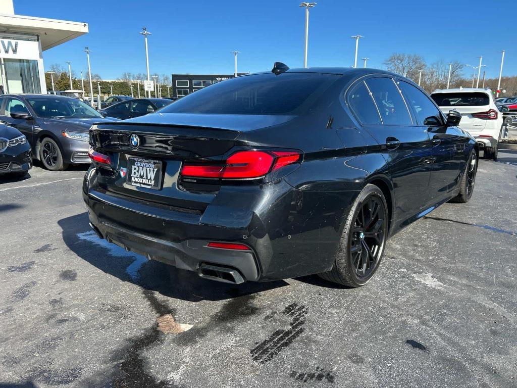 used 2022 BMW M550 car, priced at $57,995