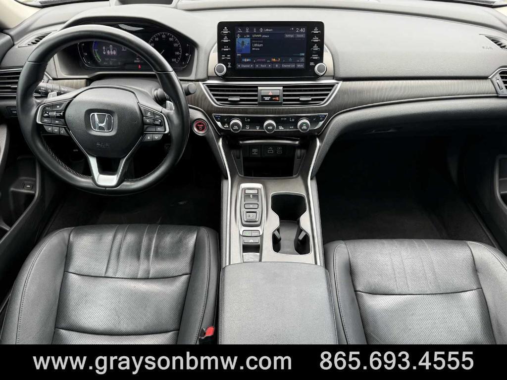 used 2021 Honda Accord Hybrid car, priced at $23,995