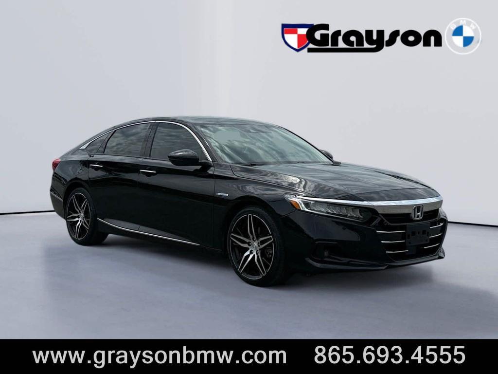 used 2021 Honda Accord Hybrid car, priced at $23,995