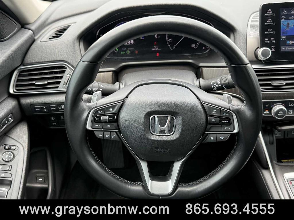 used 2021 Honda Accord Hybrid car, priced at $23,995