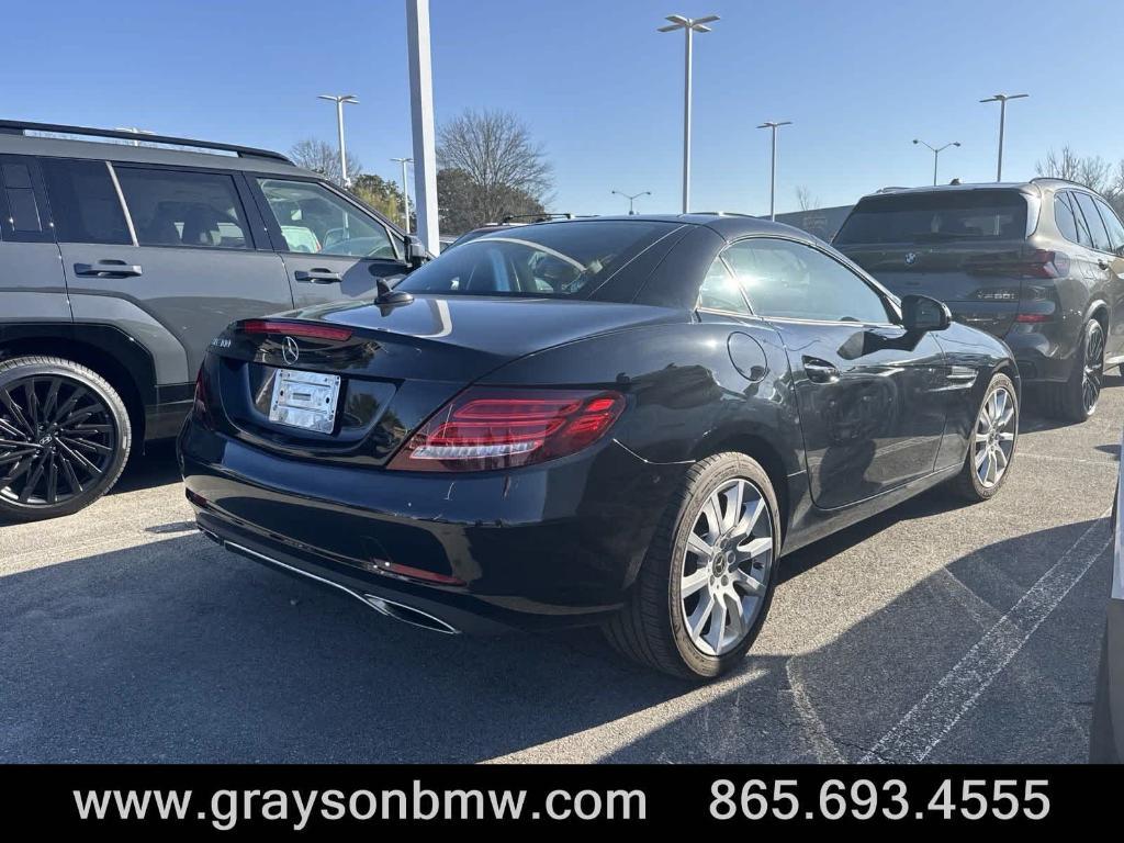 used 2017 Mercedes-Benz SLC 300 car, priced at $24,995