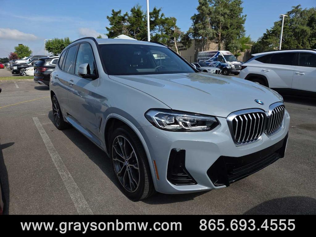 used 2022 BMW X3 car, priced at $36,995