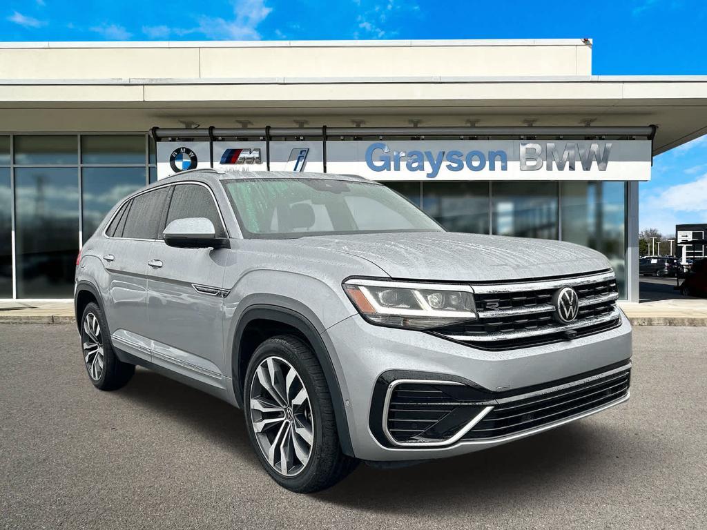 used 2021 Volkswagen Atlas Cross Sport car, priced at $33,995