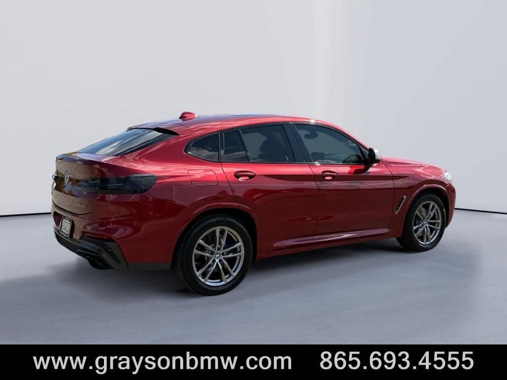 used 2021 BMW X4 car, priced at $29,995