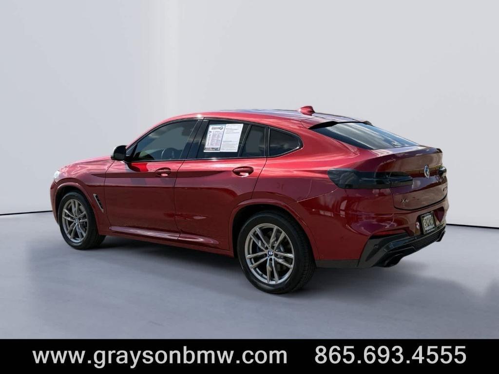 used 2021 BMW X4 car, priced at $29,995