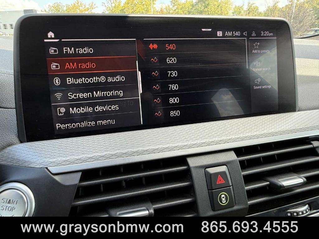 used 2021 BMW X4 car, priced at $29,995