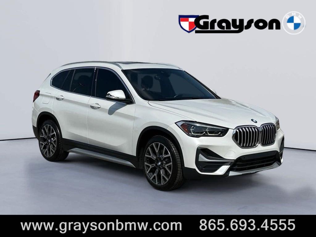 used 2021 BMW X1 car, priced at $22,606